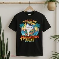 This Is My Hawaiian Tropical Luau Costume Party Hawaii T-Shirt thumb 2
