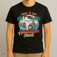 This Is My Hawaiian Tropical Luau Costume Party Hawaii T-Shirt thumb 3