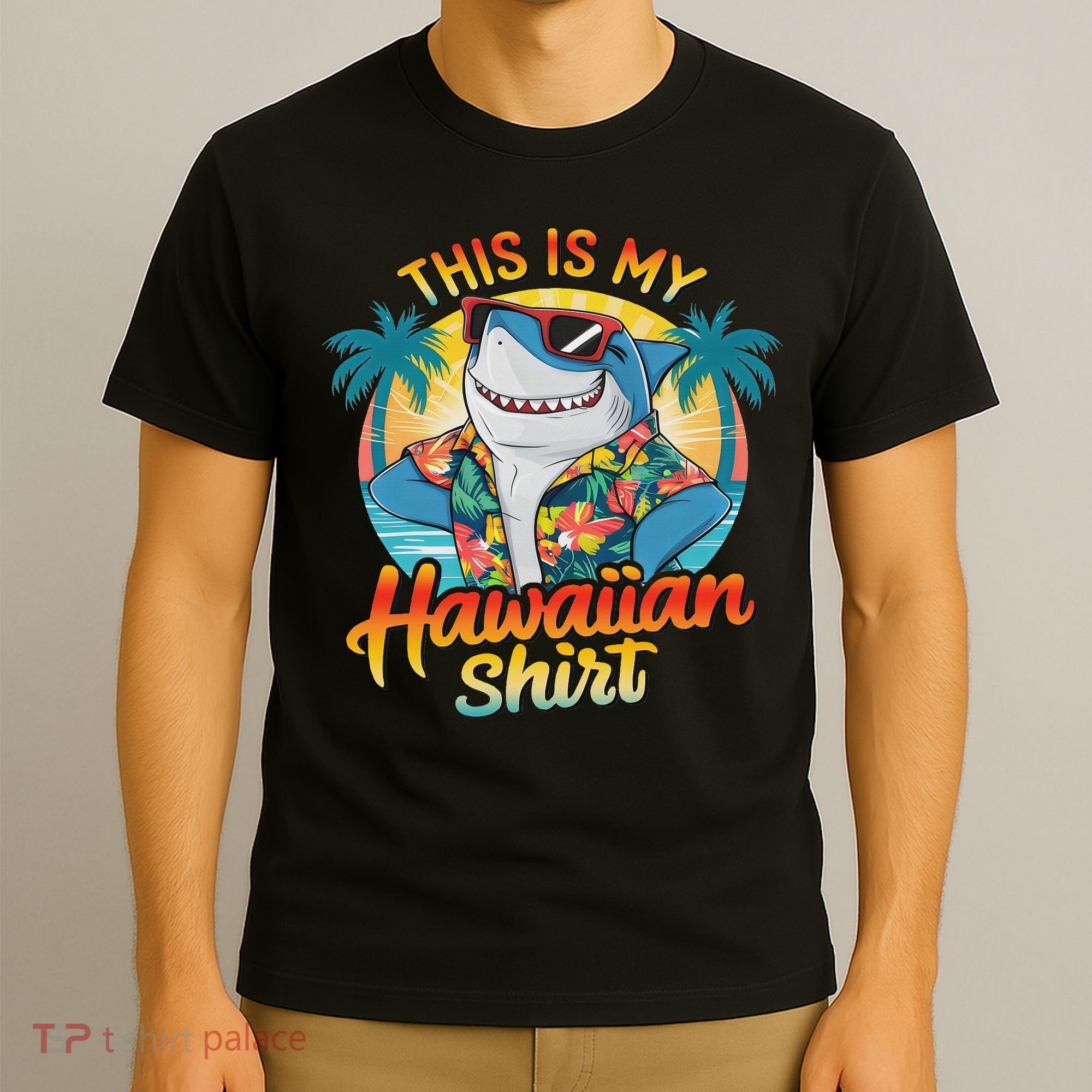 This Is My Hawaiian Tropical Luau Costume Party Hawaii T-Shirt
