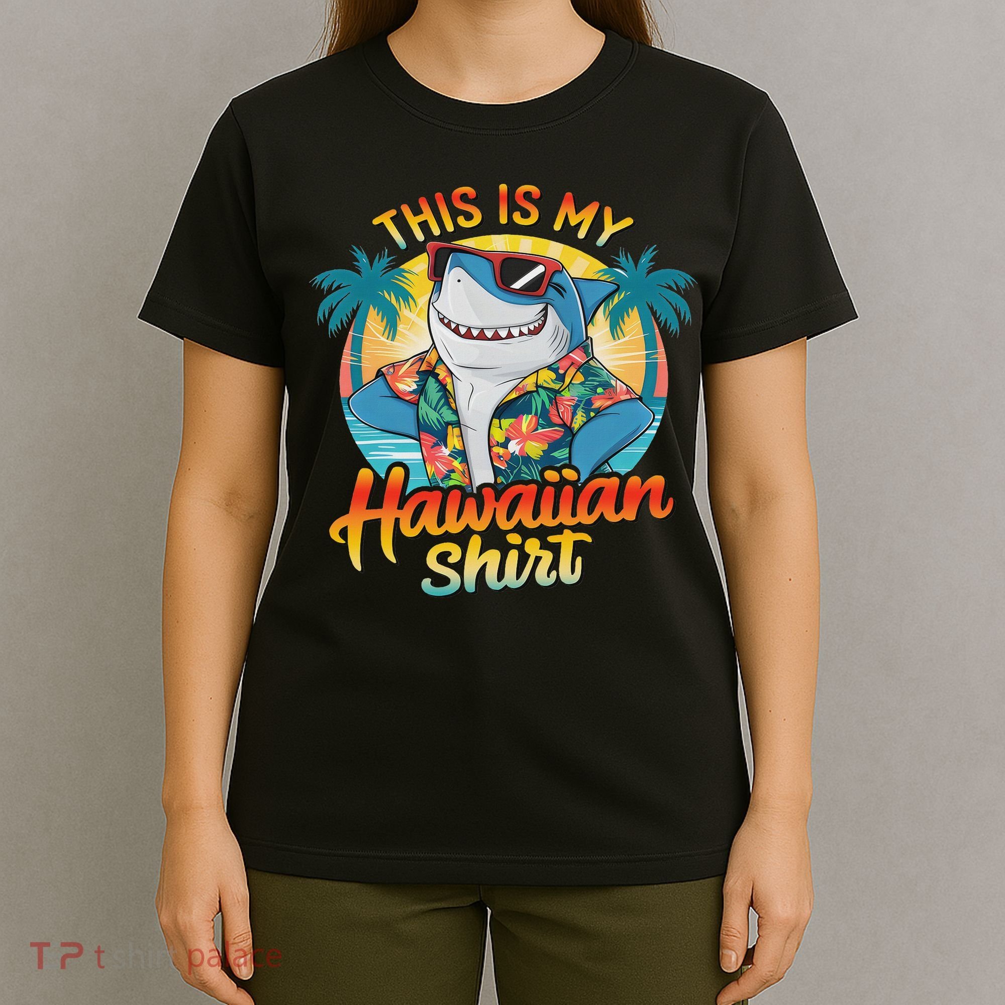 This Is My Hawaiian Tropical Luau Costume Party Hawaii T-Shirt