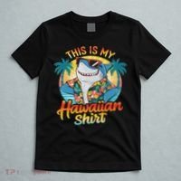 This Is My Hawaiian Tropical Luau Costume Party Hawaii T-Shirt thumb 5