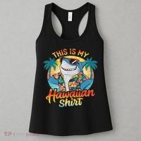This Is My Hawaiian Tropical Luau Costume Party Hawaii Women's Tank Top thumb 3