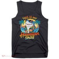 This Is My Hawaiian Tropical Luau Costume Party Hawaii Tank Top thumb 0