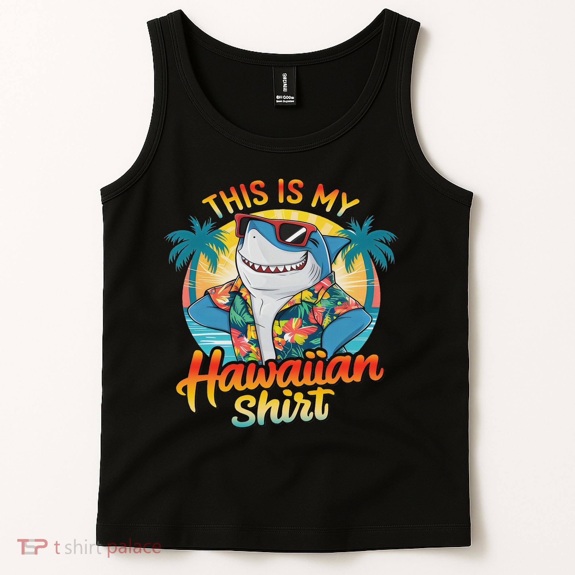 This Is My Hawaiian Tropical Luau Costume Party Hawaii Tank Top