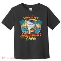 This Is My Hawaiian Tropical Luau Costume Party Hawaii Toddler T-Shirt thumb 0