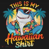 This Is My Hawaiian Tropical Luau Costume Party Hawaii Women's T-Shirt thumb 6