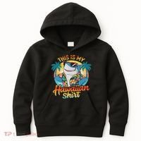 This Is My Hawaiian Tropical Luau Costume Party Hawaii Kids Hoodie thumb 0