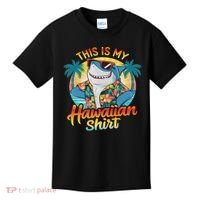 This Is My Hawaiian Tropical Luau Costume Party Hawaii Kids T-Shirt thumb 0