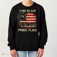 This Is My Pride Flag Usa American Women's Sweatshirt thumb 0