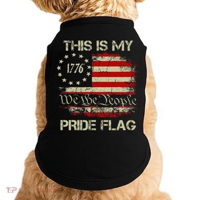 This Is My Pride Flag Usa American Doggie Tank