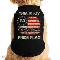 This Is My Pride Flag Usa American Doggie Tank thumb 0