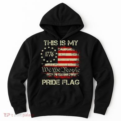 This Is My Pride Flag Usa American Hoodie