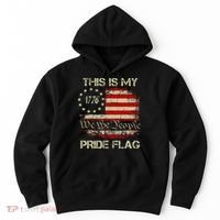This Is My Pride Flag Usa American Hoodie thumb 0