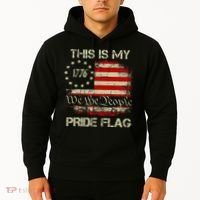 This Is My Pride Flag Usa American Hoodie thumb 2
