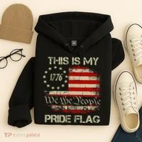 This Is My Pride Flag Usa American Hoodie thumb 4