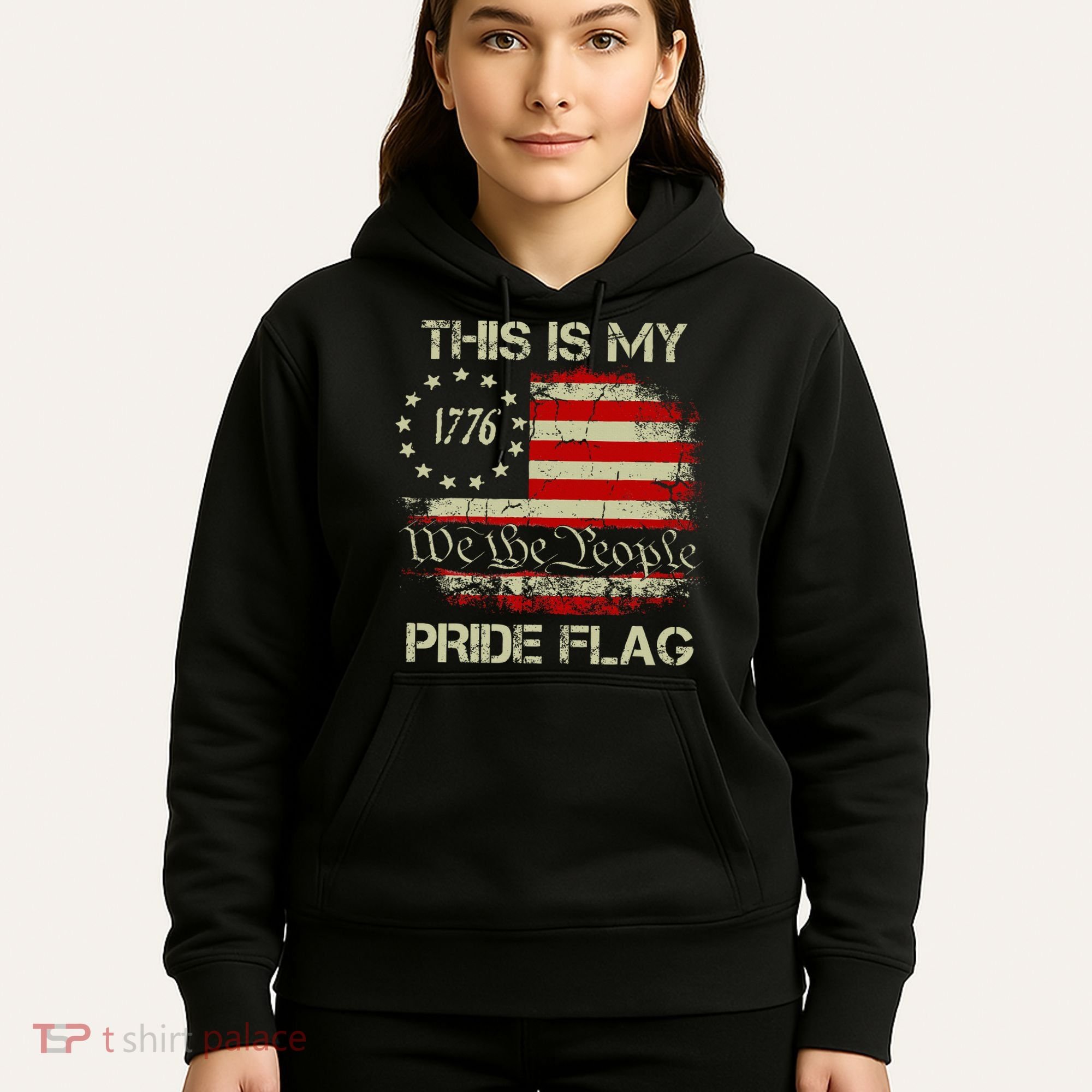 This Is My Pride Flag Usa American Hoodie
