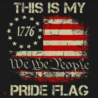 This Is My Pride Flag Usa American Apron thumb 3