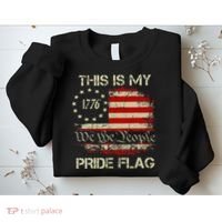 This Is My Pride Flag Usa American Sweatshirt thumb 2