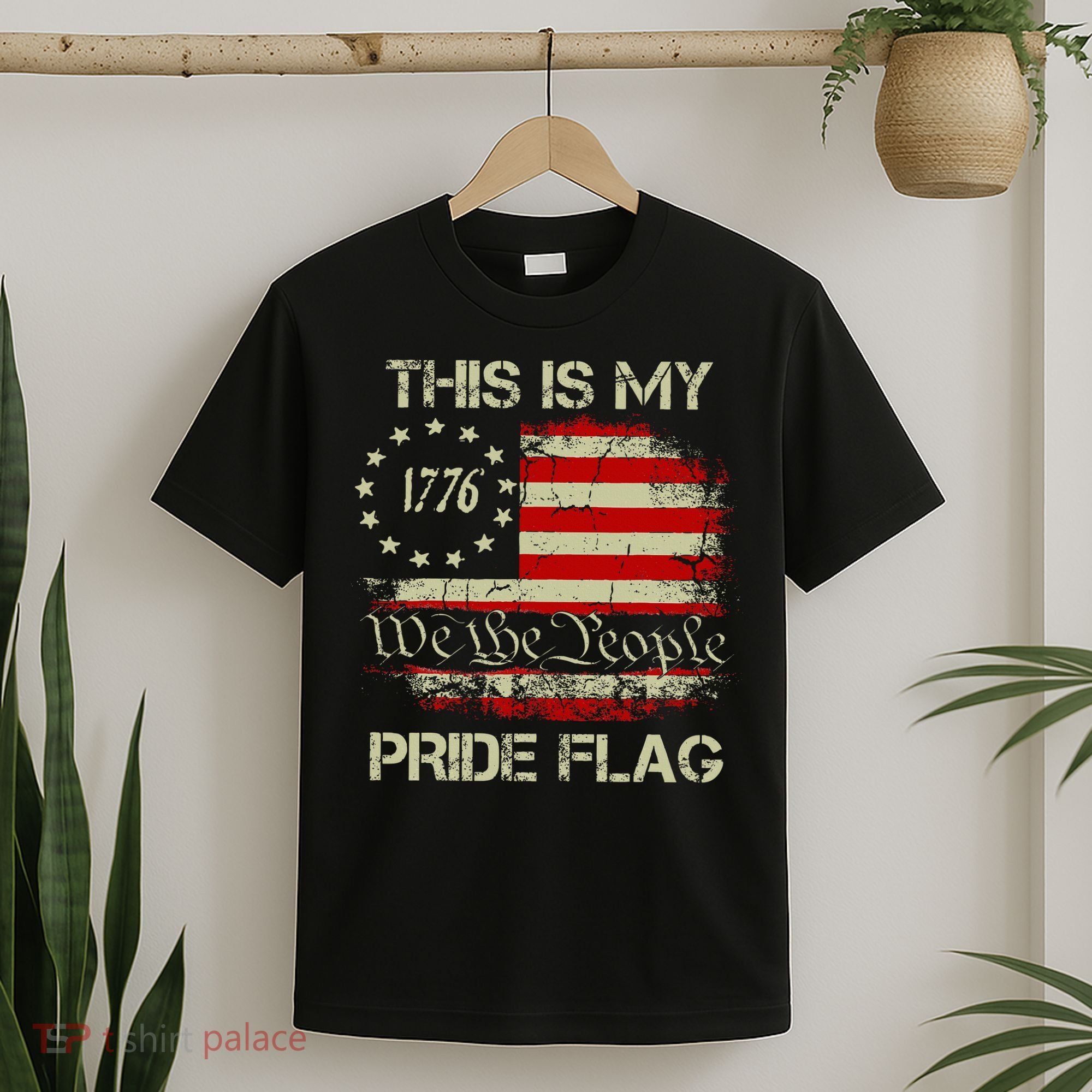 This Is My Pride Flag Usa American T-Shirt