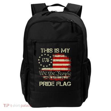This Is My Pride Flag Usa American Backpack