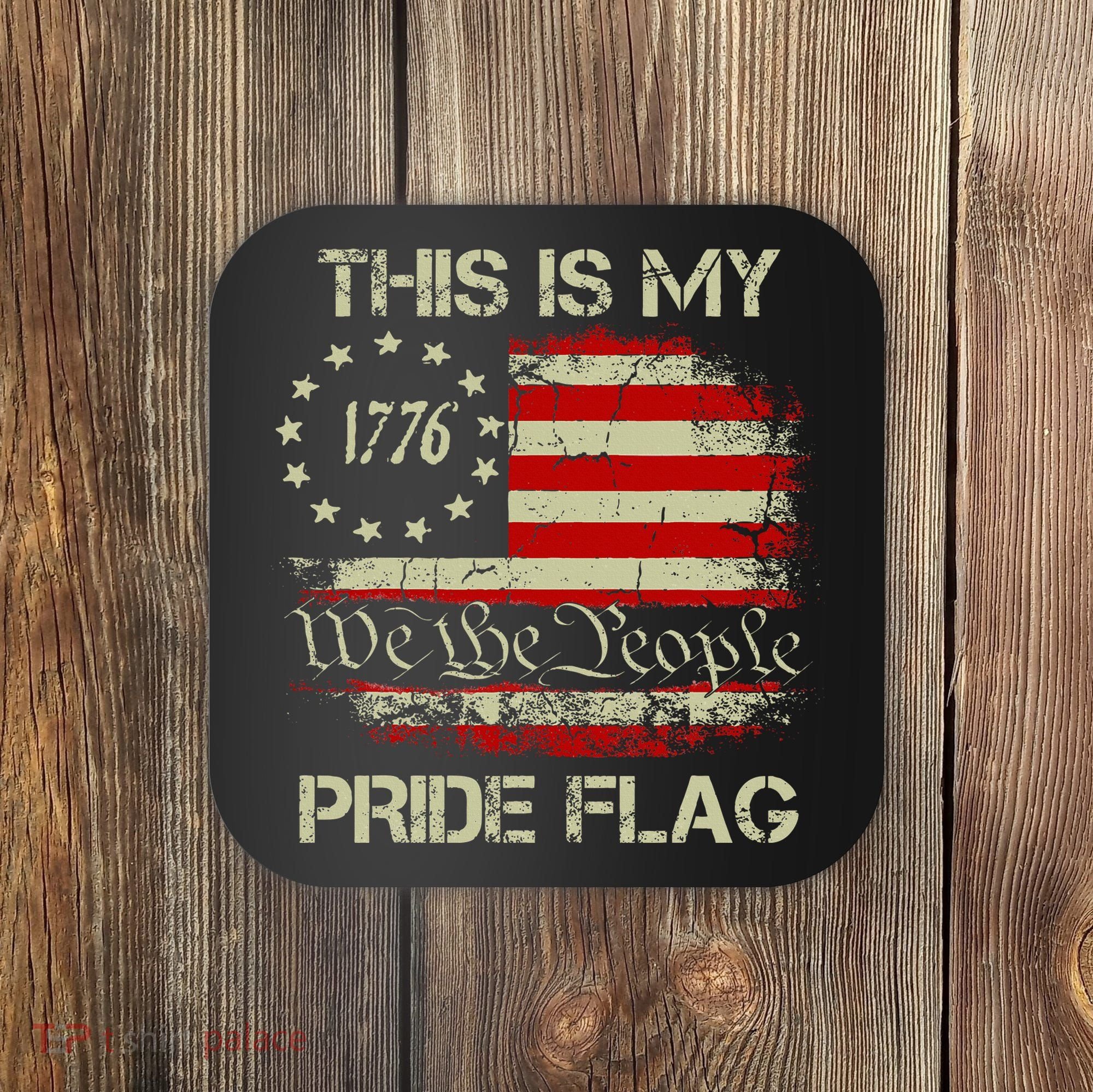 This Is My Pride Flag Usa American Coaster