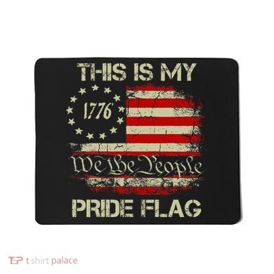 This Is My Pride Flag Usa American Mousepad