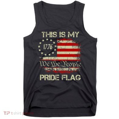 This Is My Pride Flag Usa American Tank Top