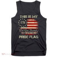 This Is My Pride Flag Usa American Tank Top thumb 0