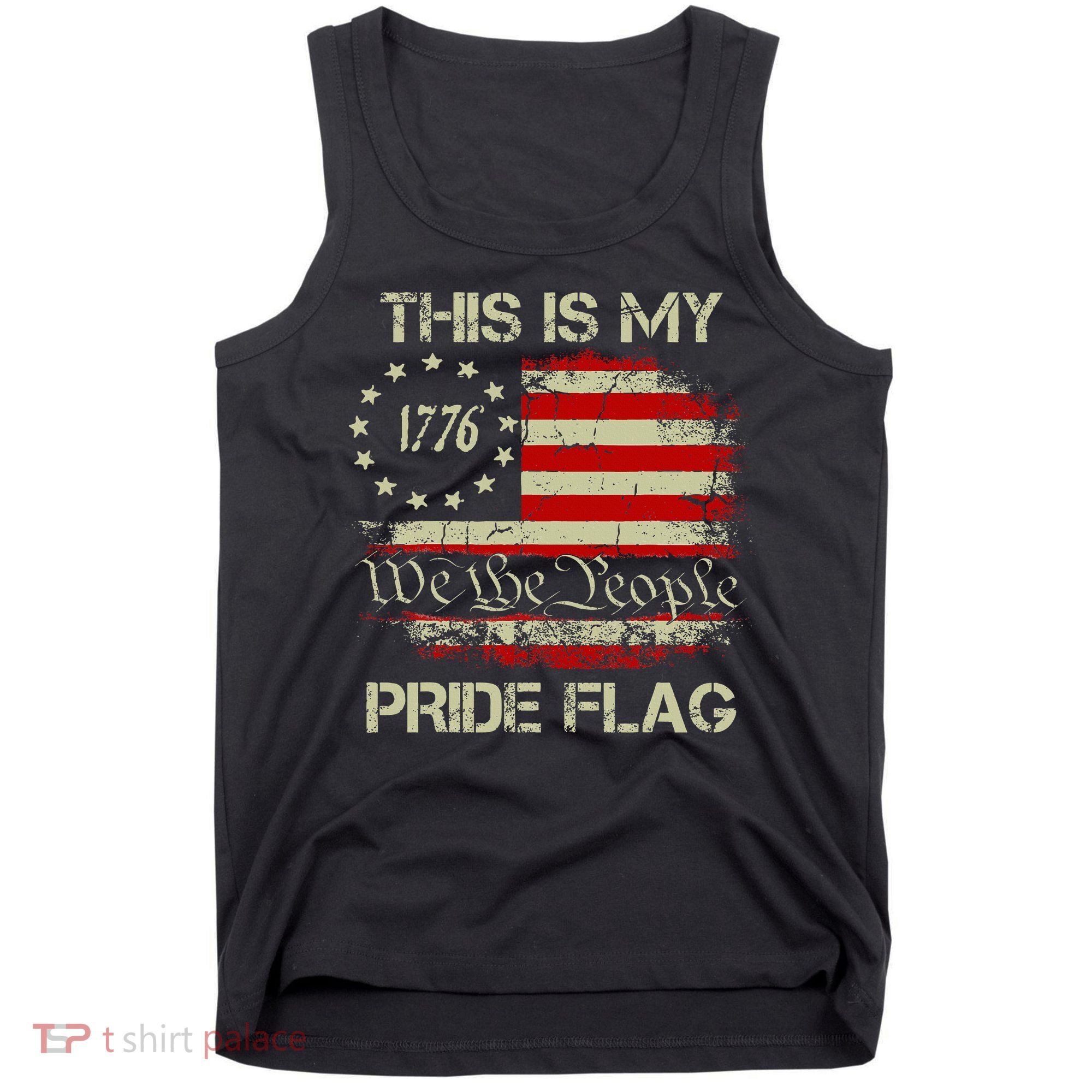 This Is My Pride Flag Usa American Tank Top