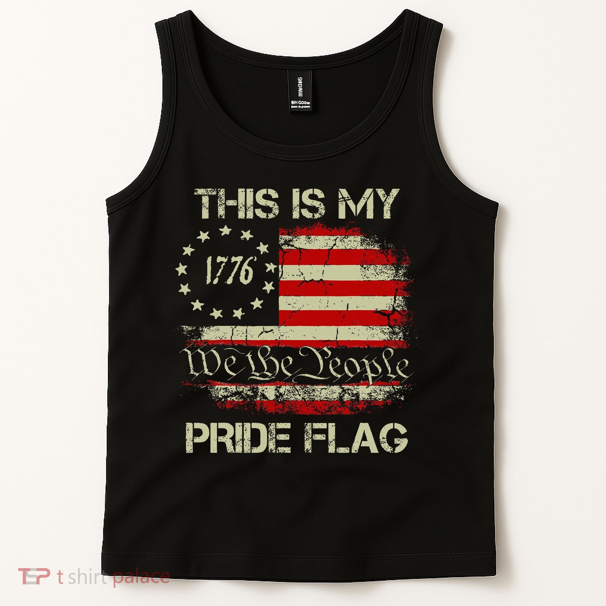 This Is My Pride Flag Usa American Tank Top