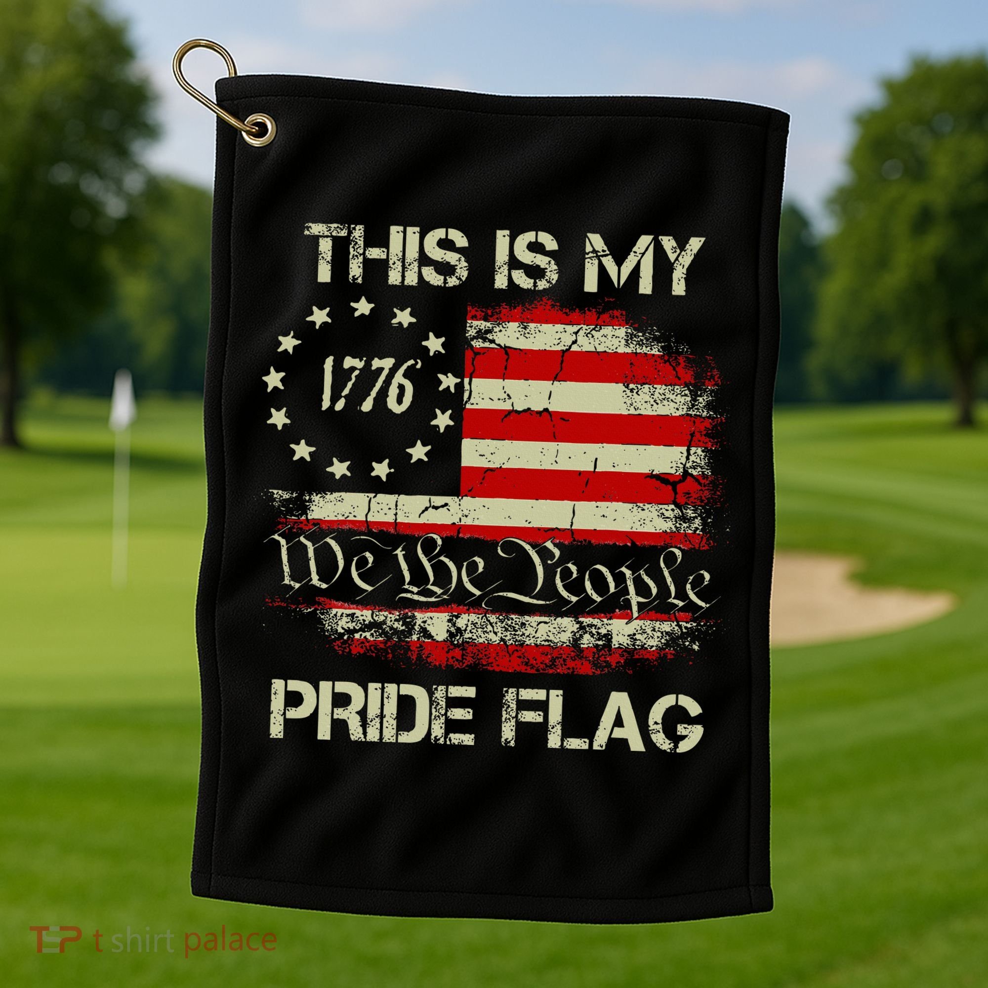 This Is My Pride Flag Usa American Golf Towel