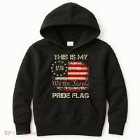 This Is My Pride Flag Usa American Kids Hoodie thumb 0