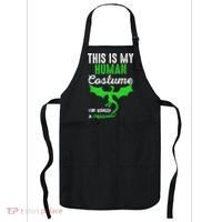 This Is My Human Costume Im Really A Dragon Halloween Apron thumb 0