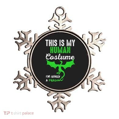 This Is My Human Costume Im Really A Dragon Halloween Ornament