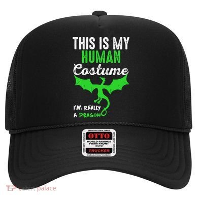 This Is My Human Costume Im Really A Dragon Halloween Hat