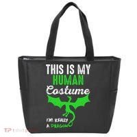 This Is My Human Costume Im Really A Dragon Halloween Tote Bag thumb 0