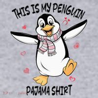 This Is My Penguin Pajama Penguin Lover Women's Sweatshirt thumb 2