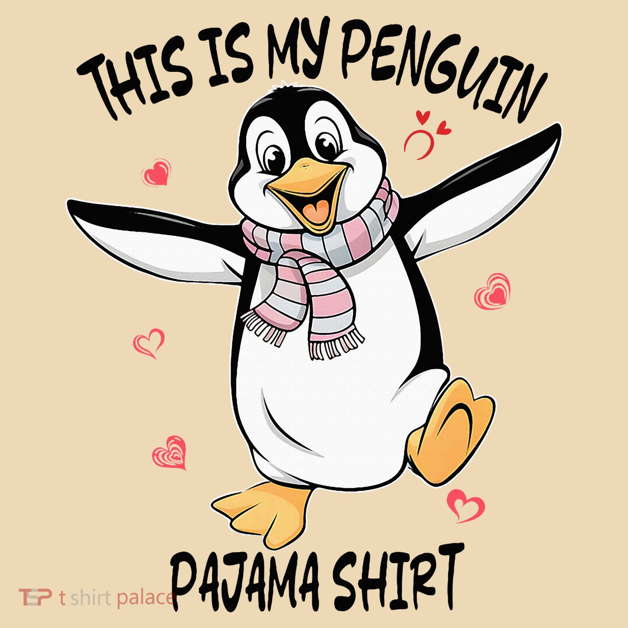 This Is My Penguin Pajama Penguin Lover Tote Bag