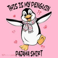 This Is My Penguin Pajama Penguin Lover Coaster thumb 2