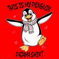 This Is My Penguin Pajama Penguin Lover Santa Hat thumb 1
