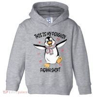 This Is My Penguin Pajama Penguin Lover Toddler Hoodie thumb 0