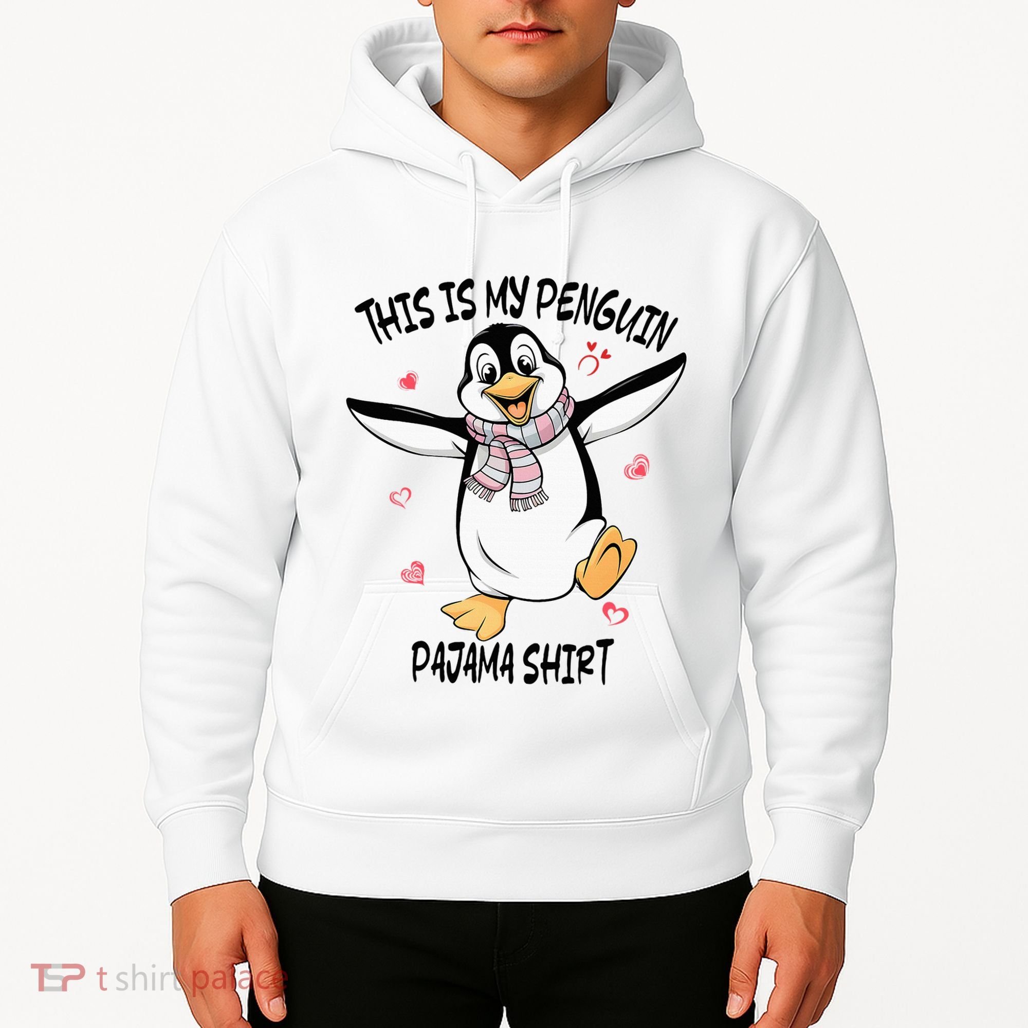 This Is My Penguin Pajama Penguin Lover Hoodie