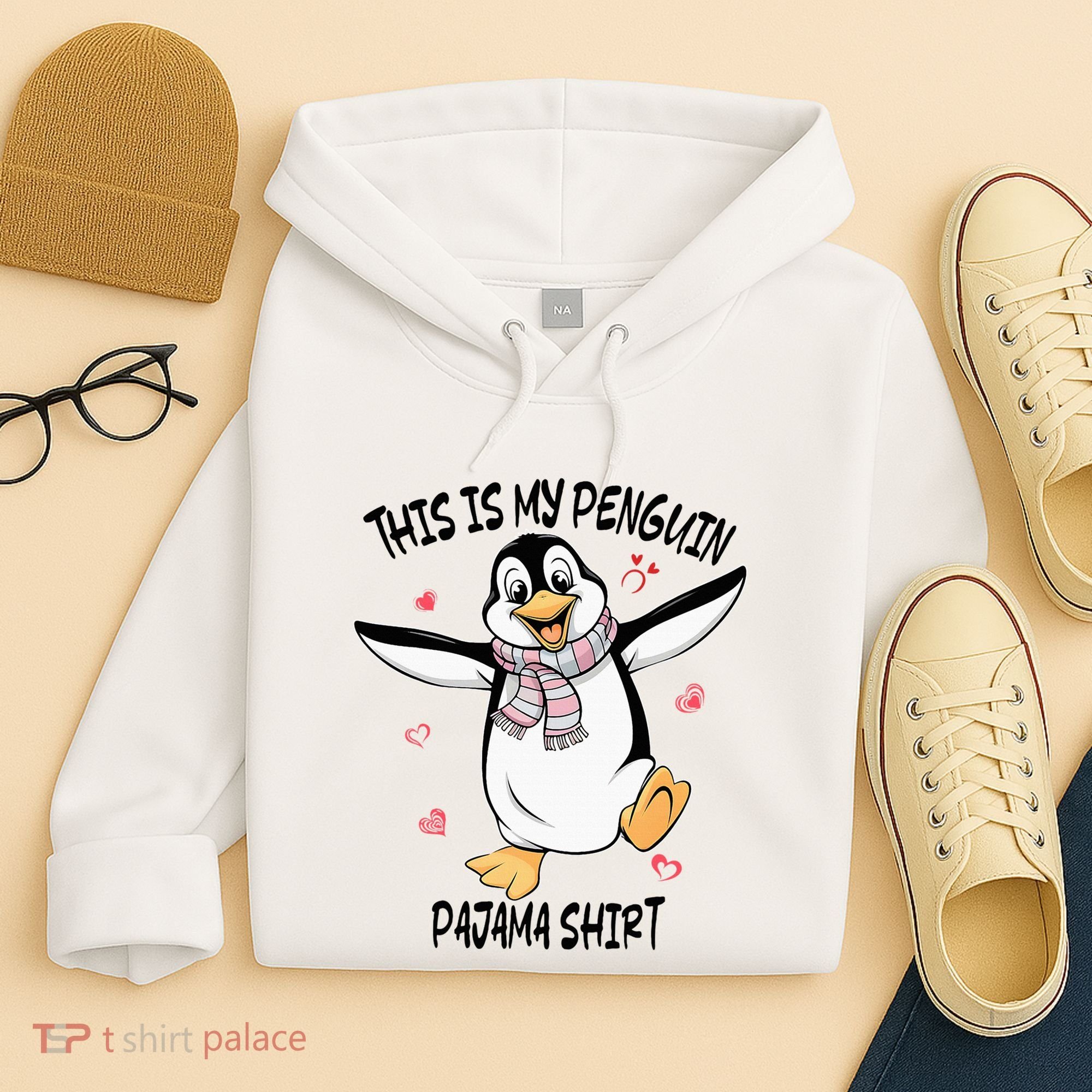 This Is My Penguin Pajama Penguin Lover Hoodie