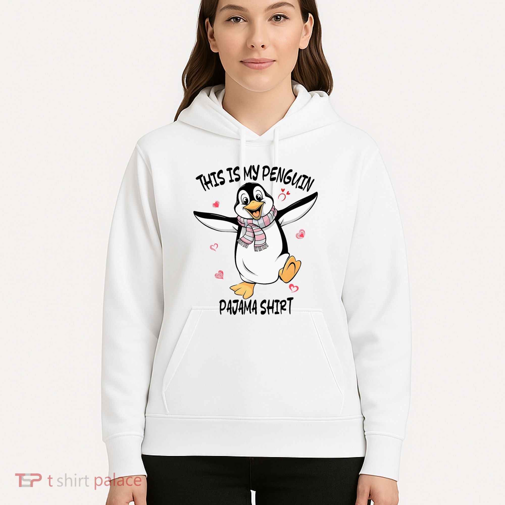 This Is My Penguin Pajama Penguin Lover Hoodie