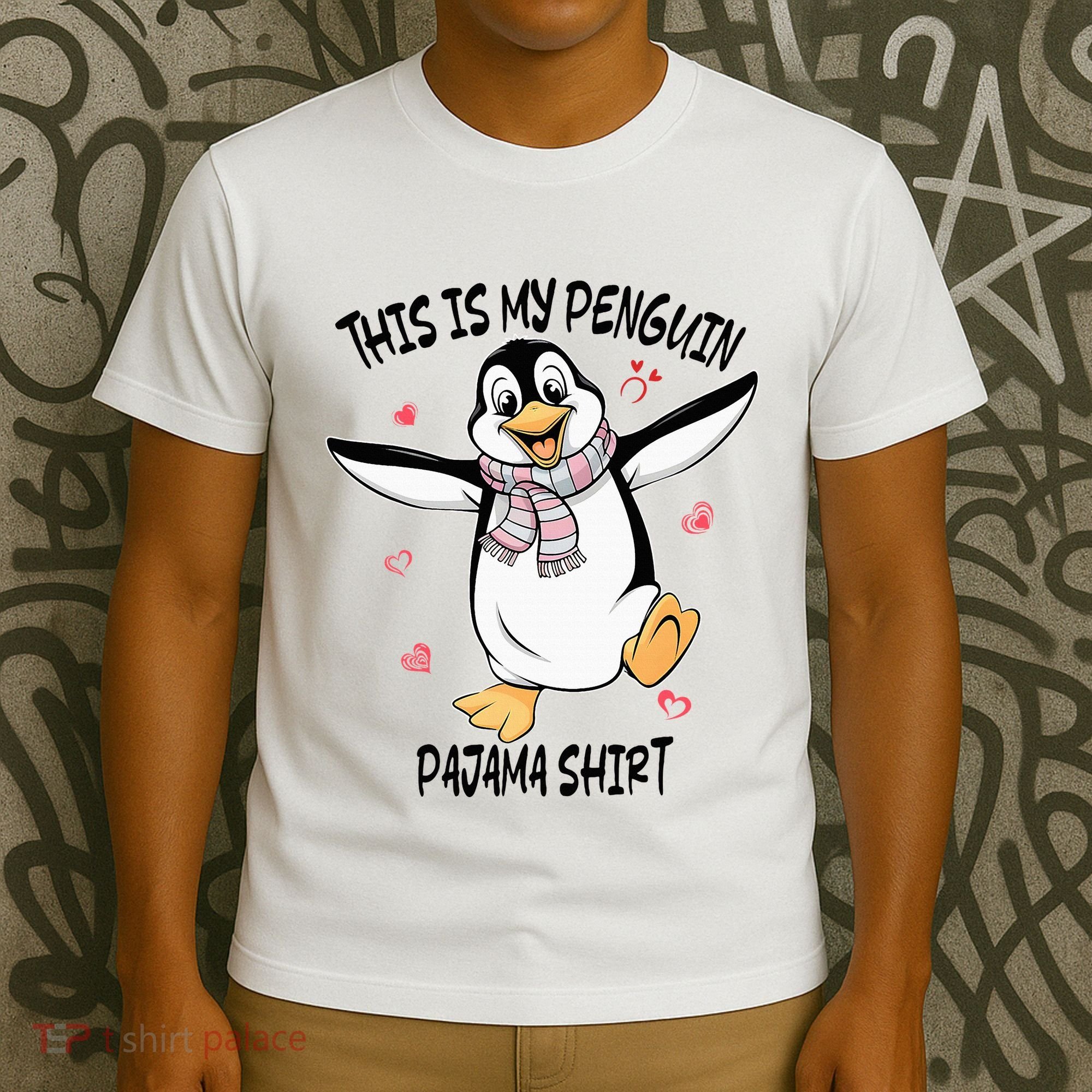This Is My Penguin Pajama Penguin Lover T-Shirt