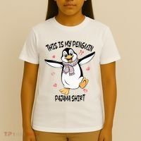 This Is My Penguin Pajama Penguin Lover T-Shirt thumb 4