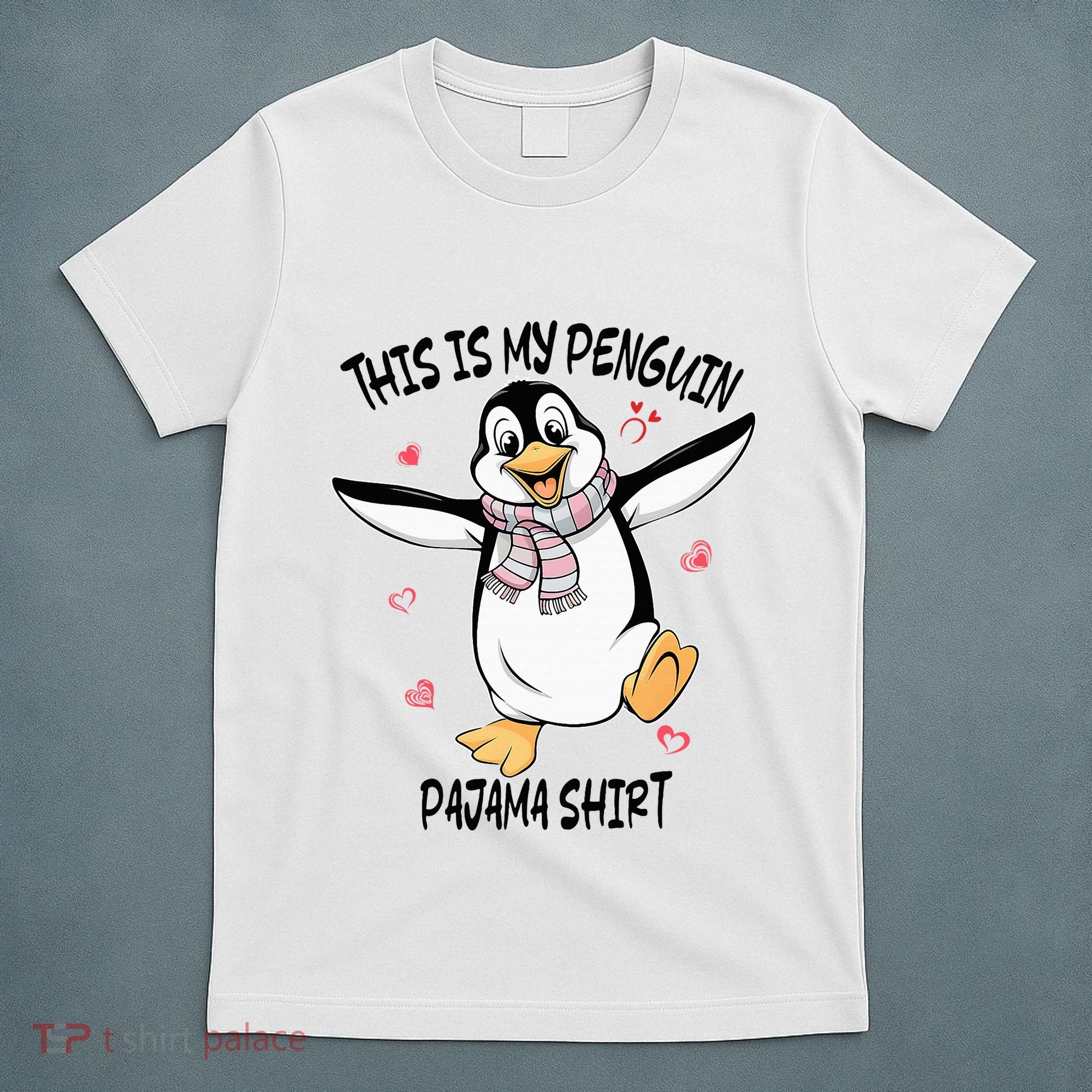 This Is My Penguin Pajama Penguin Lover T-Shirt