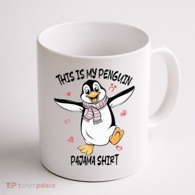 This Is My Penguin Pajama Penguin Lover Coffee Mug back