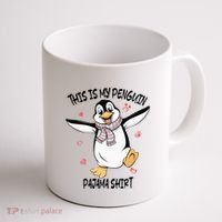 This Is My Penguin Pajama Penguin Lover Coffee Mug thumb 1