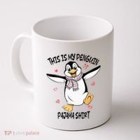 This Is My Penguin Pajama Penguin Lover Coffee Mug thumb 0